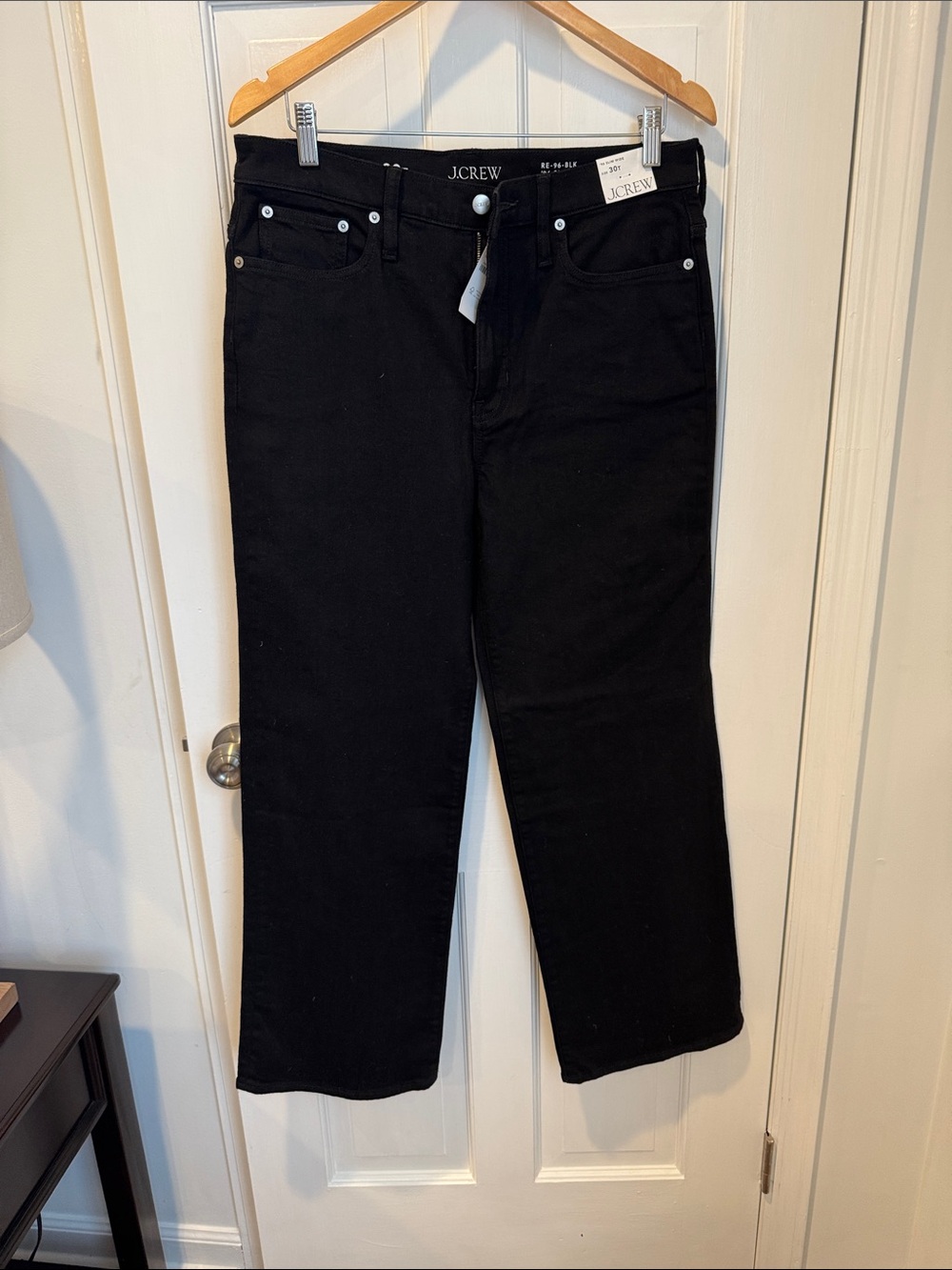 J. Crew Black Women's Straight-Leg Jeans